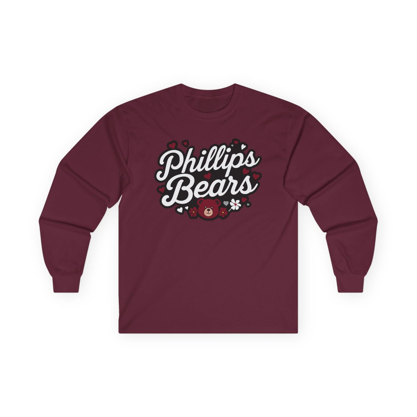 Adult Long Sleeve Tee \ Phillip's Bears \ PBG1