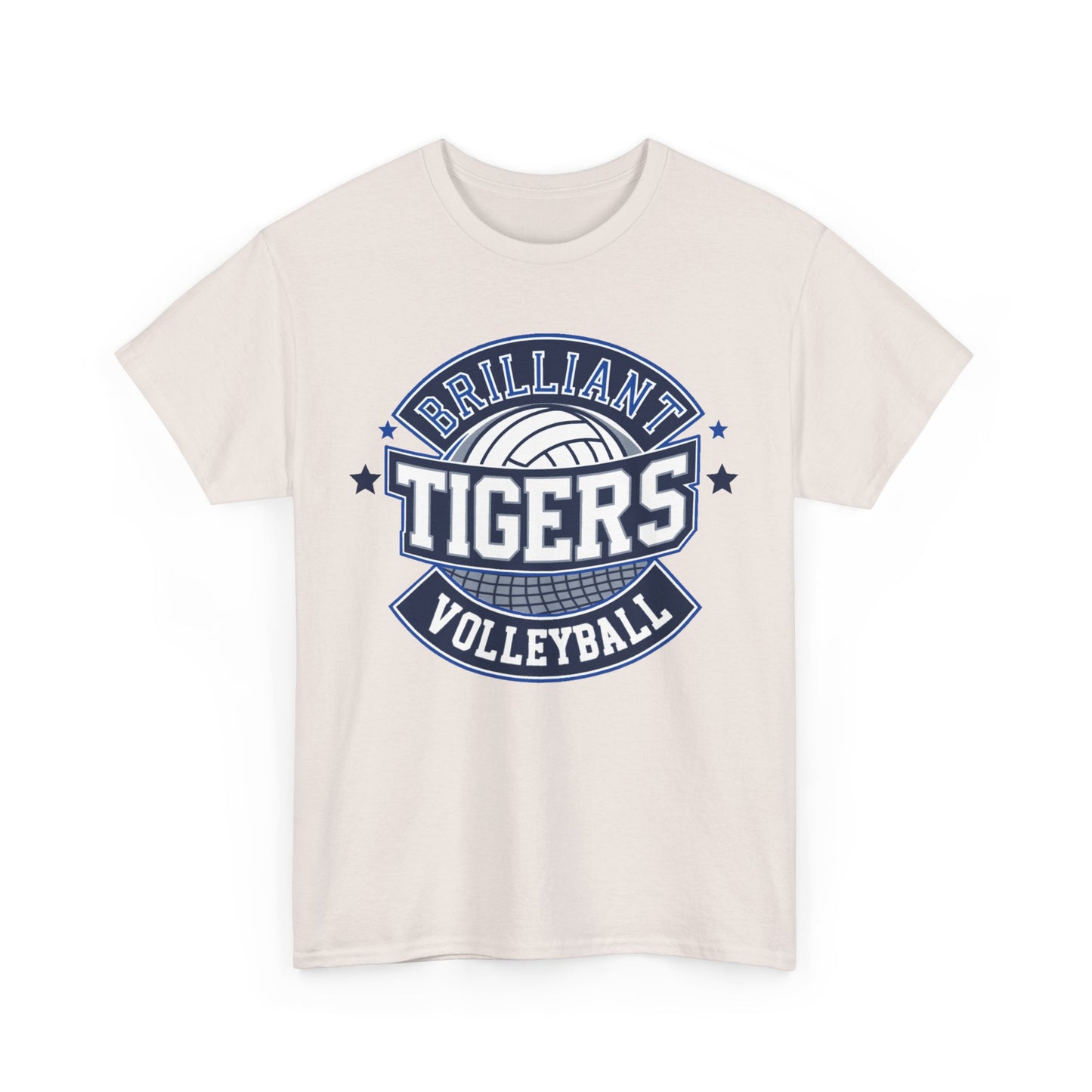 Adult Tee \ Brilliant Tigers Volleyball \ BTV1