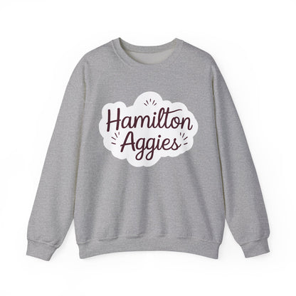 Adult Crewneck Sweatshirt \ Hamilton Aggies \ HAG1