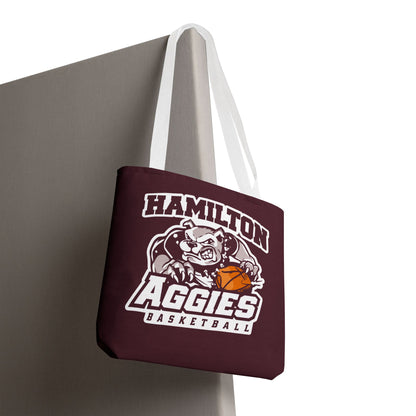Tote Bag \ Hamilton Aggies Basketball \ HABB1