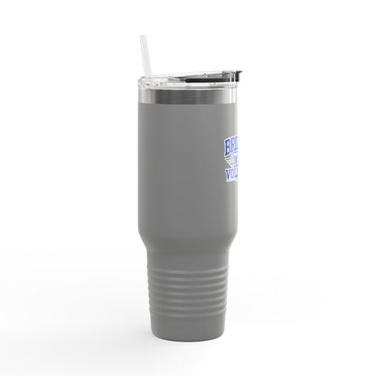 40oz Insulated Tumbler \ Brilliant Tigers Volleyball \ BTV2