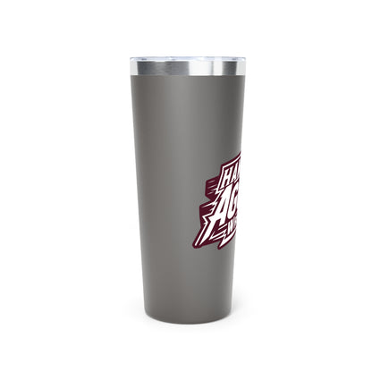 22oz Copper Insulated Tumbler \ Hamilton Aggies Wrestling \ HAW1