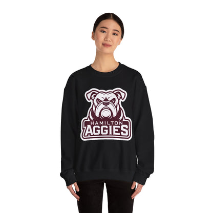 Adult Crewneck Sweatshirt \ Hamilton Aggies \ HA4
