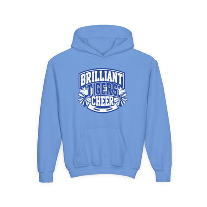 Youth Hoodie Sweatshirt \ Brilliant Tigers Cheer \ BTC1