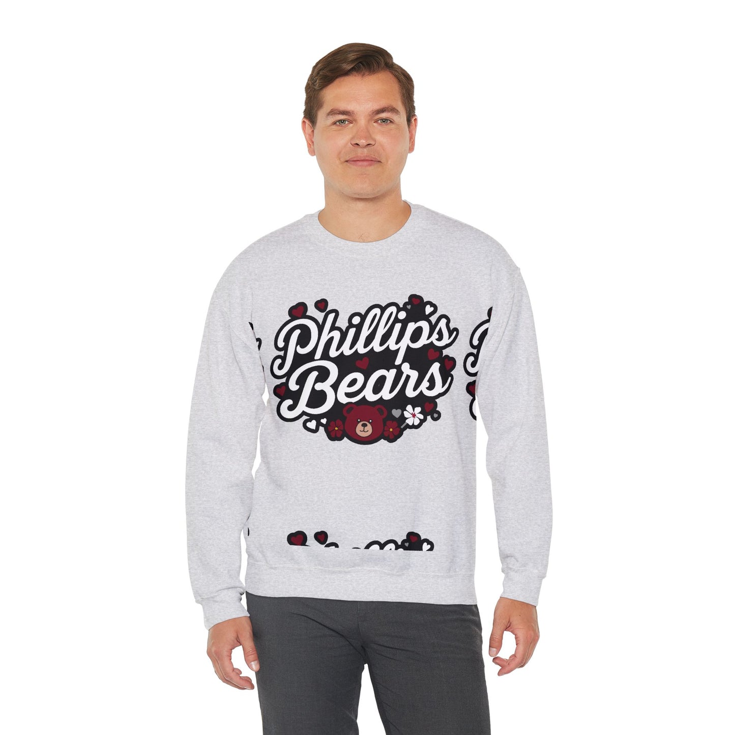 Adult Crewneck Sweatshirt \ Phillip's Bears \ PBG1