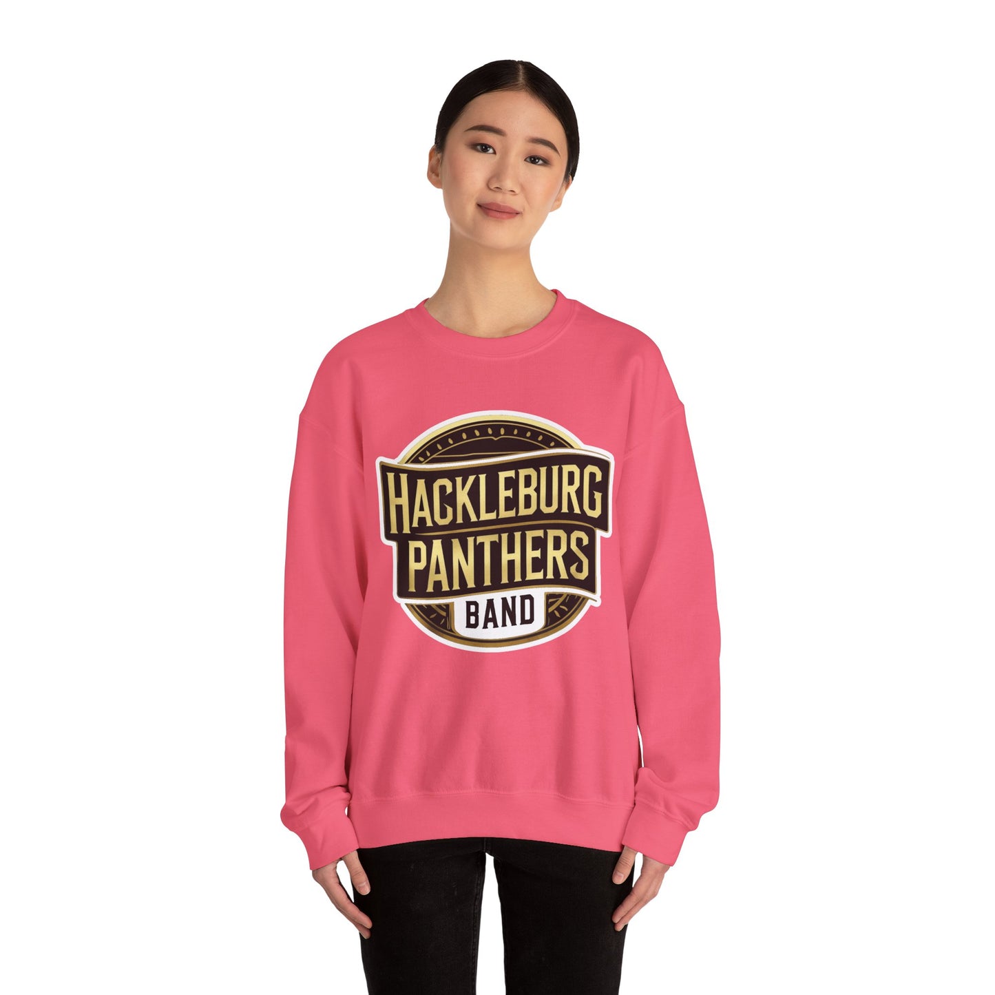 Adult Crewneck Sweatshirt \ Hackleburg Panthers Band \ HPB2