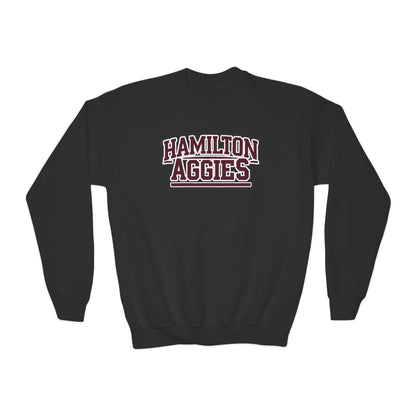 Youth Crewneck Sweatshirt \ Hamilton Aggies \ HA2