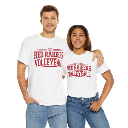 Adult Tee \ Marion County Red Raiders Volleyball \ MCV2