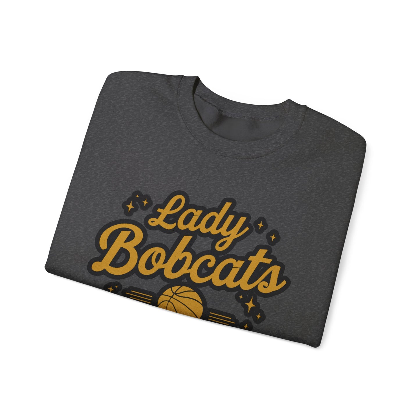 Adult Crewneck Sweatshirt \ Phil Campbell Bobcats Basketball \ PCBBKG2