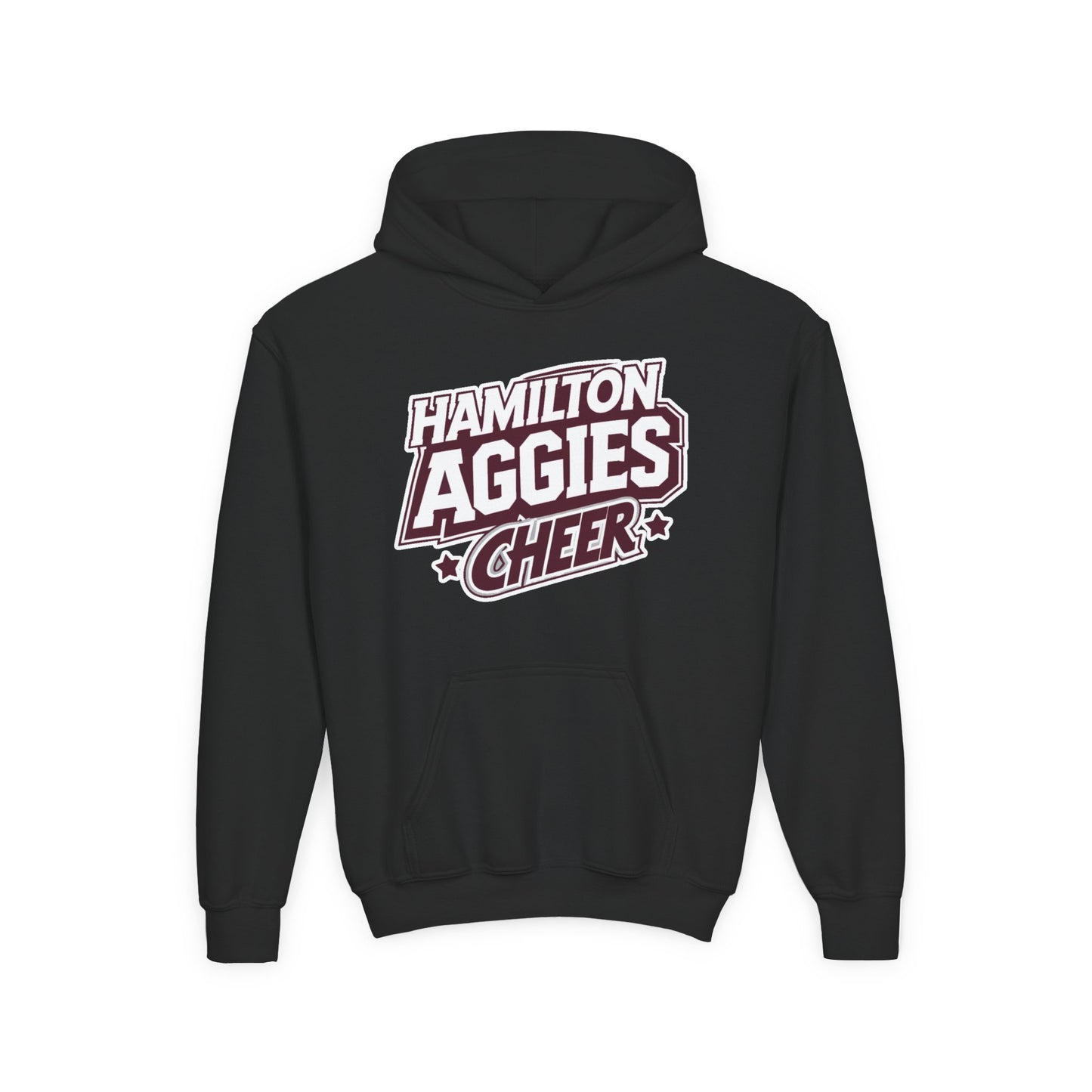 Youth Hoodie Sweatshirt \ Hamilton Aggies Cheer \ HAC1