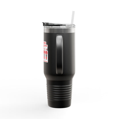 40oz Insulated Tumbler \ Marion County Red Raiders Band \ MCB1