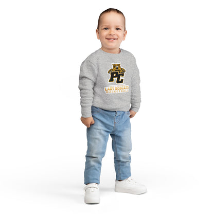 Toddler Crewneck Sweatshirt \ Phil Campbell Bobcats Basketball \ PCBBKG1