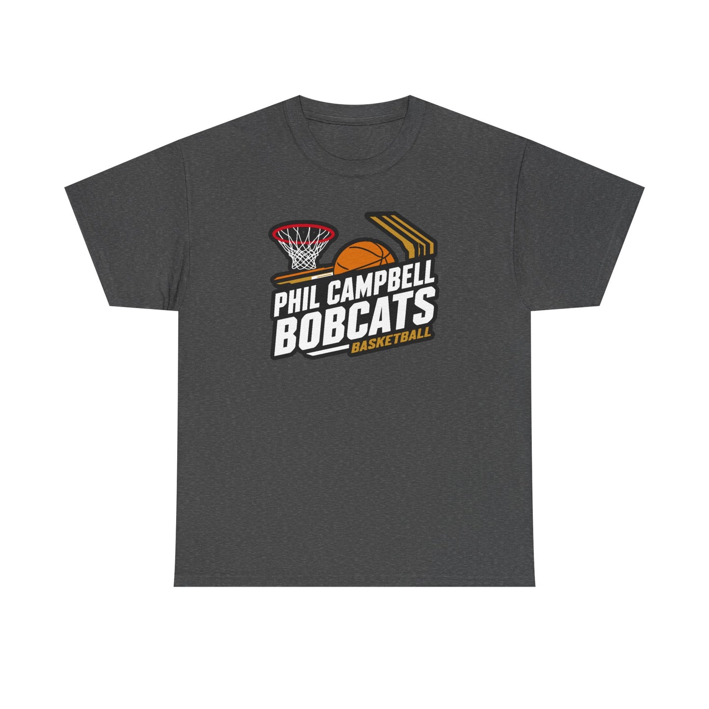 Adult Tee \ Phil Campbell Bobcats Basketball \ PCBBK1