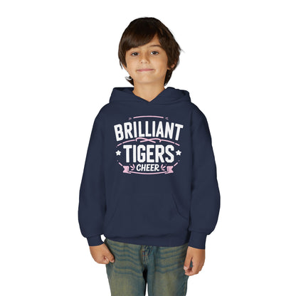 Youth Hoodie Sweatshirt \ Brilliant Tigers Cheer \ BTC2