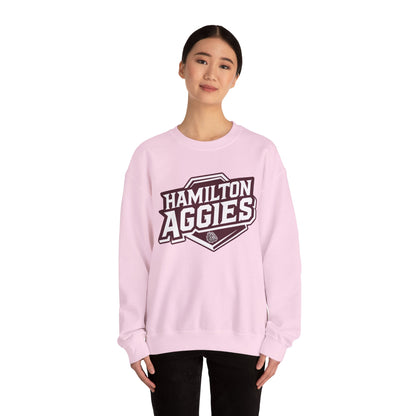 Adult Crewneck Sweatshirt \ Hamilton Aggies \ HA1