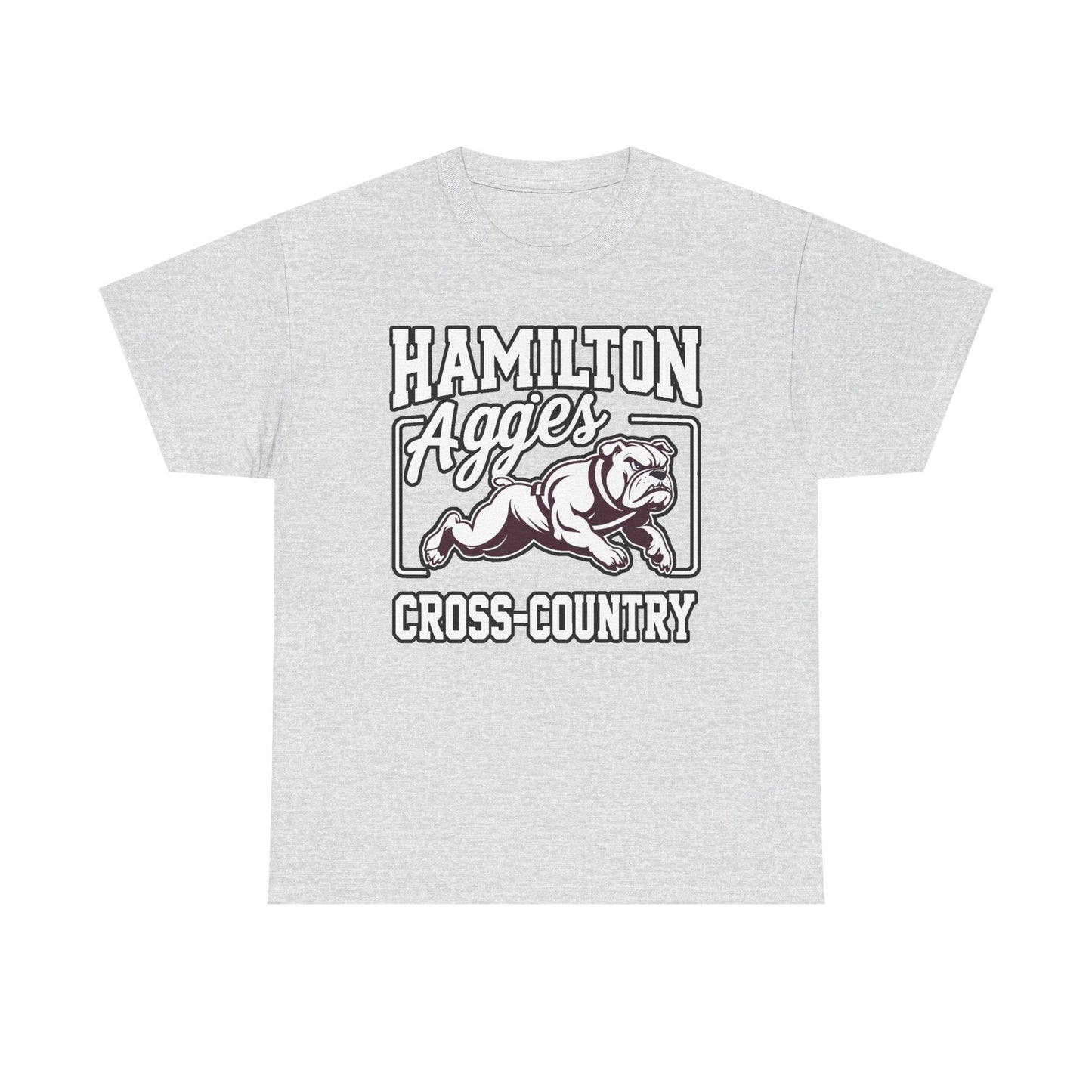 Adult Tee \ Hamilton Aggies Cross-Country \ HCC2