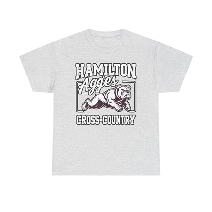 Adult Tee \ Hamilton Aggies Cross-Country \ HCC2