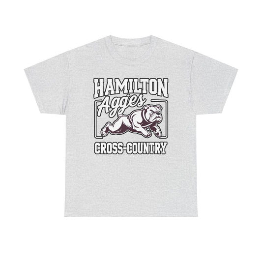 Adult Tee \ Hamilton Aggies Cross-Country \ HCC2