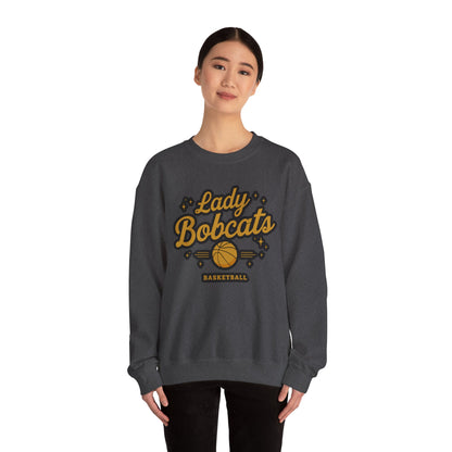 Adult Crewneck Sweatshirt \ Phil Campbell Bobcats Basketball \ PCBBKG2