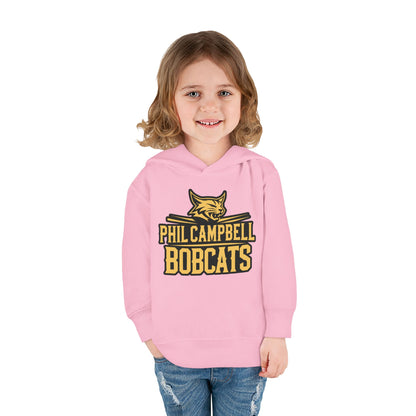 Toddler Hoodie Sweatshirt \ Phil Campbell Bobcats \ PCB2