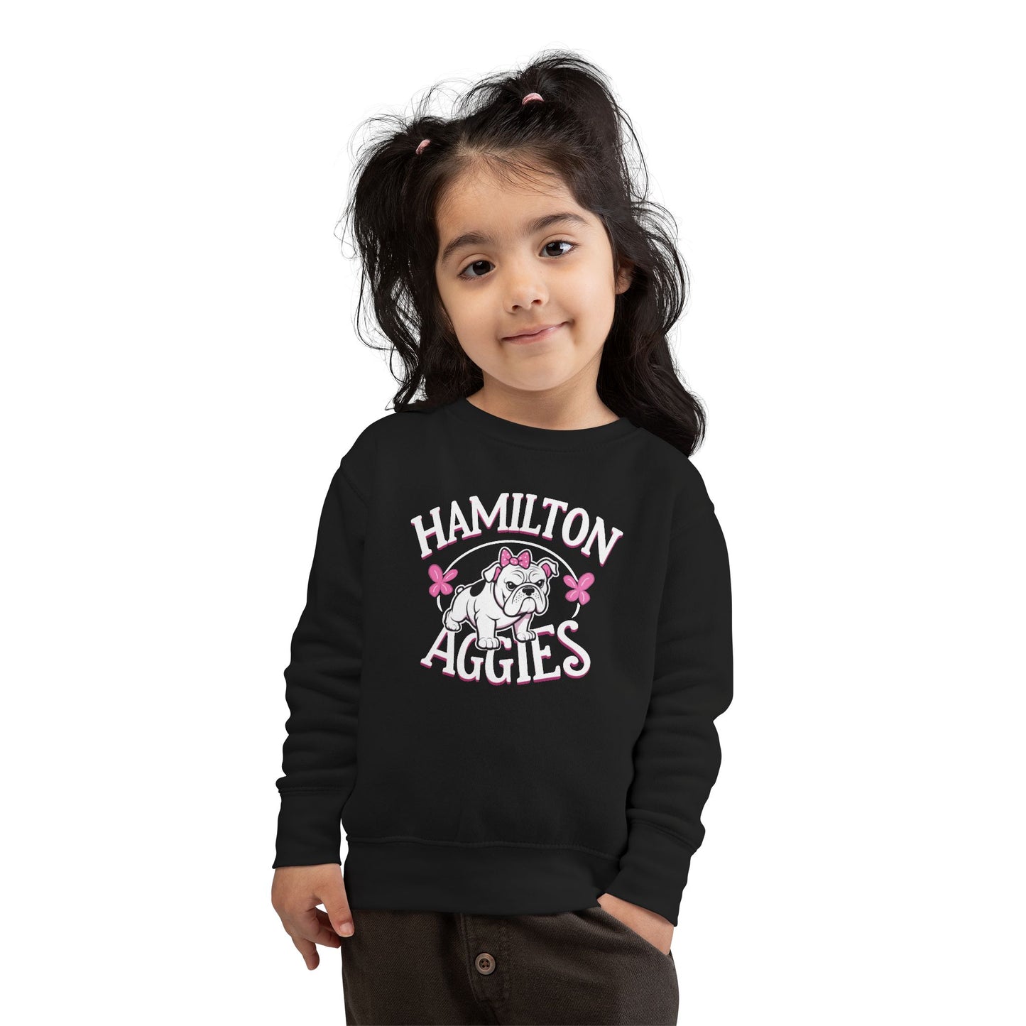 Toddler Crewneck Sweatshirt \ Hamilton Aggies \ HAG4