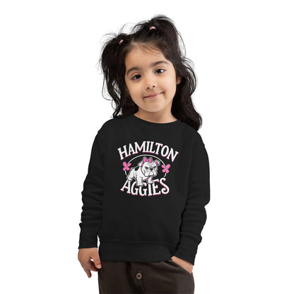 Toddler Crewneck Sweatshirt \ Hamilton Aggies \ HAG4
