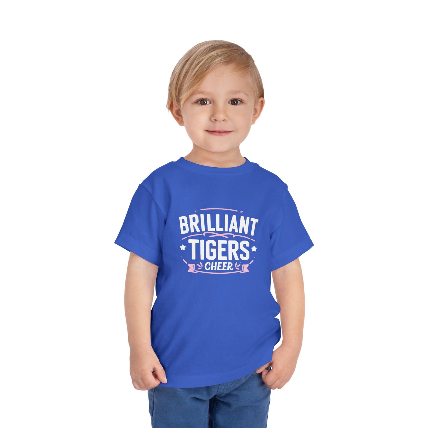 Toddler Tee \ Brilliant Tigers Cheer \ BTC2