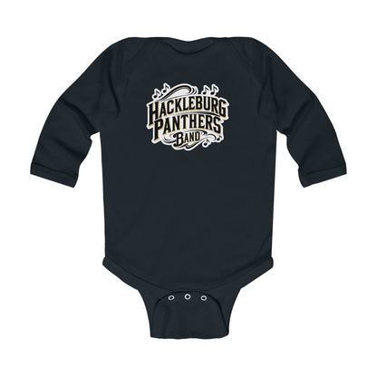 Long Sleeve Baby Bodysuit \ Hackleburg Panthers Band \ HPB1