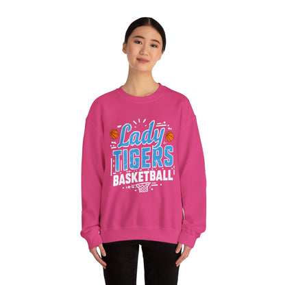 Adult Crewneck Sweatshirt \ Brilliant Tigers Basketball \ BTBKG1