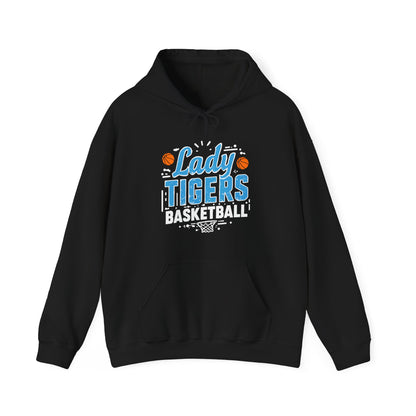 Adult Hoodie Sweatshirt \ Brilliant Tigers Basketball \ BTBKG1