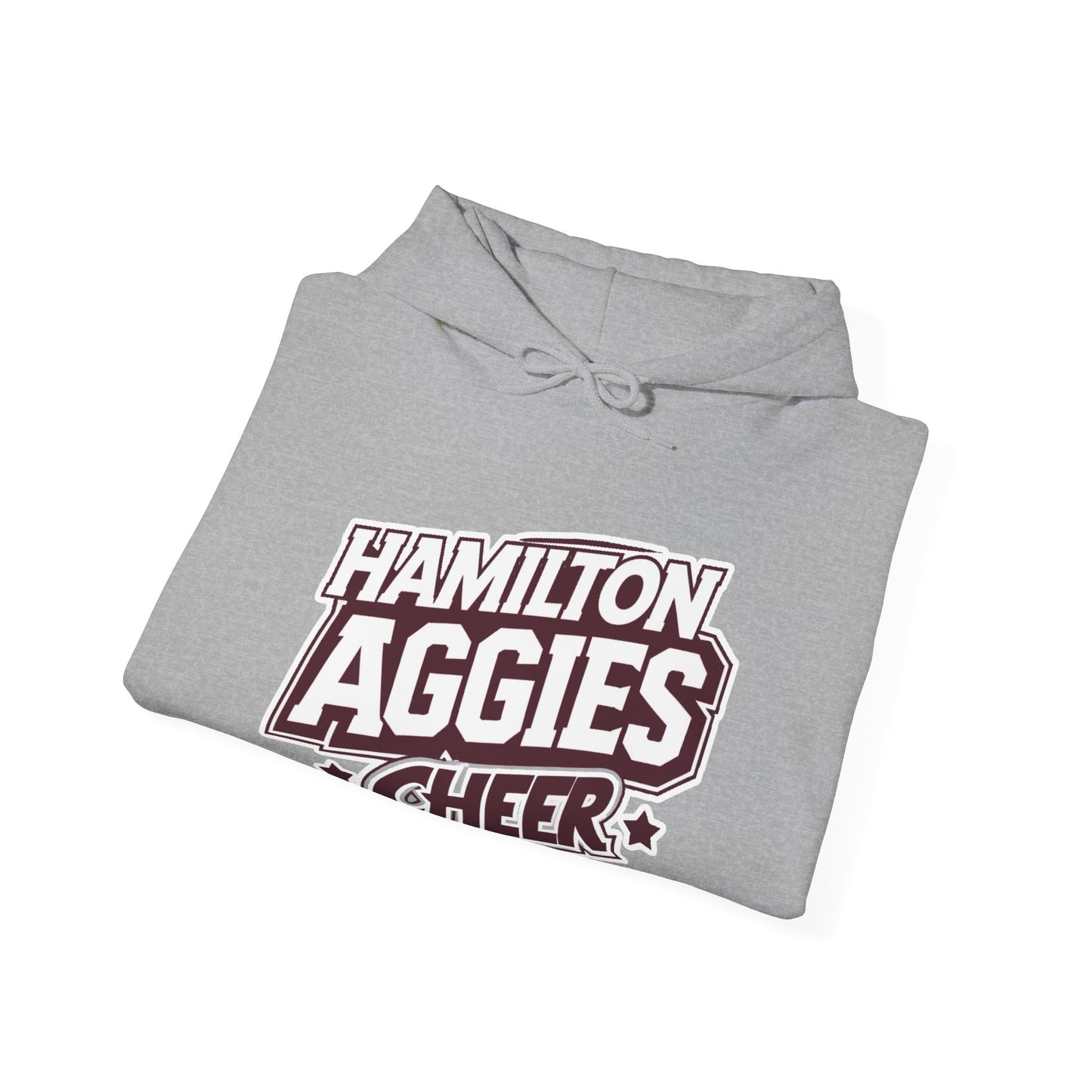Adult Hoodie Sweatshirt \ Hamilton Aggies Cheer \ HAC1