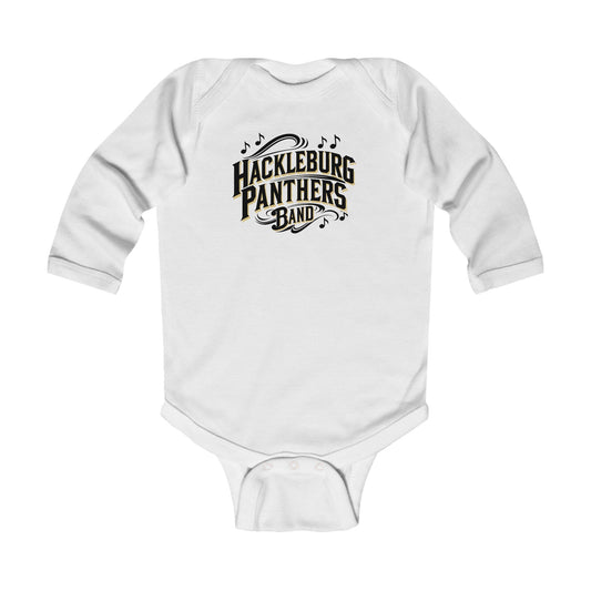 Long Sleeve Baby Bodysuit \ Hackleburg Panthers Band \ HPB1