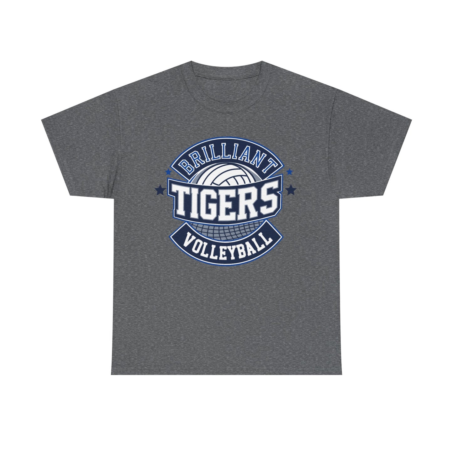 Adult Tee \ Brilliant Tigers Volleyball \ BTV1