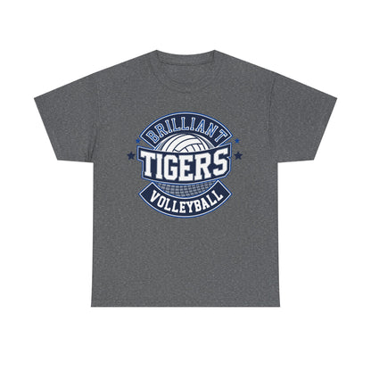 Adult Tee \ Brilliant Tigers Volleyball \ BTV1