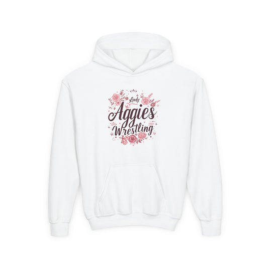 Youth Hoodie Sweatshirt \ Hamilton Aggies Wrestling \ HAWG1