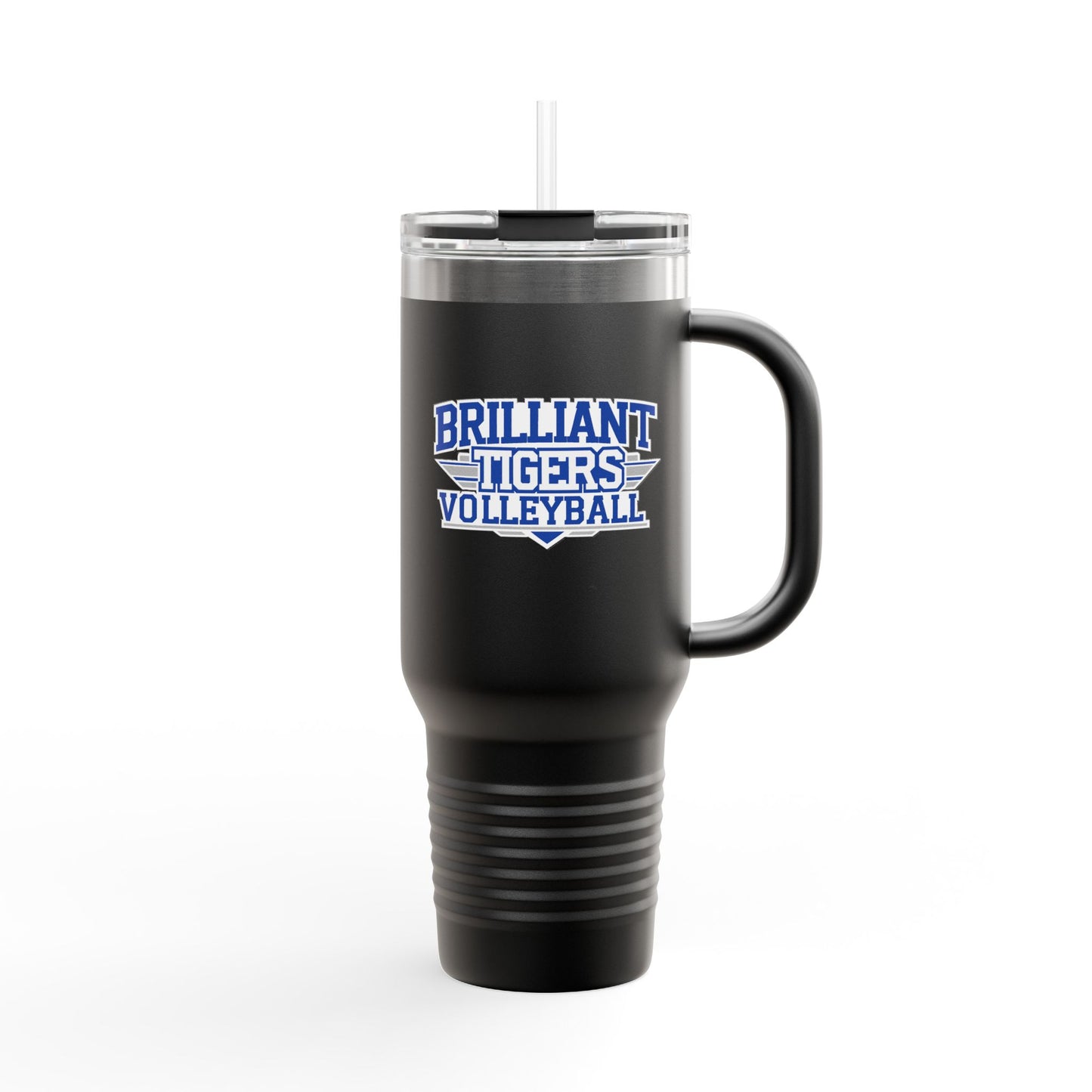 40oz Insulated Tumbler \ Brilliant Tigers Volleyball \ BTV2