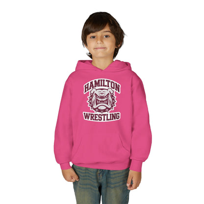 Youth Hoodie Sweatshirt \ Hamilton Aggies Wrestling \ HAW2