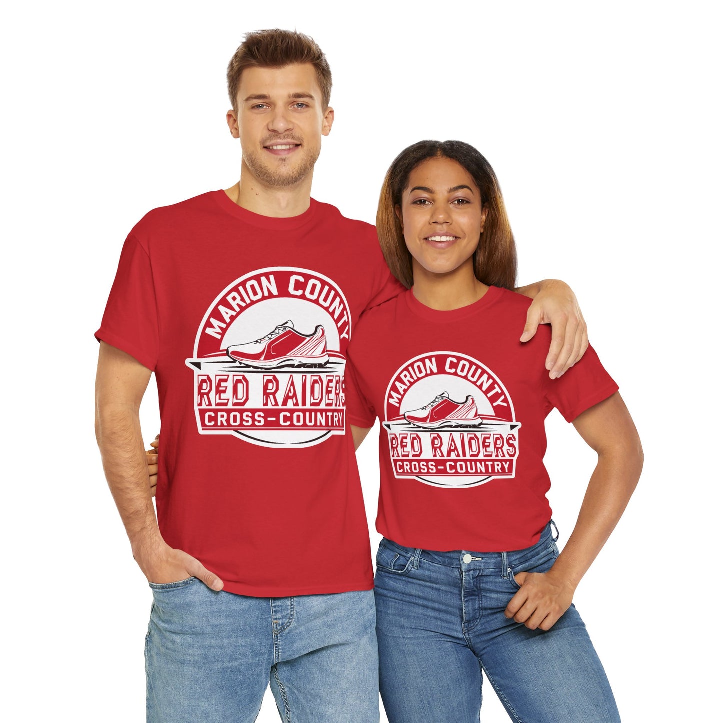 Adult Tee \ Marion County Red Raiders Cross-Country \ MCCC1