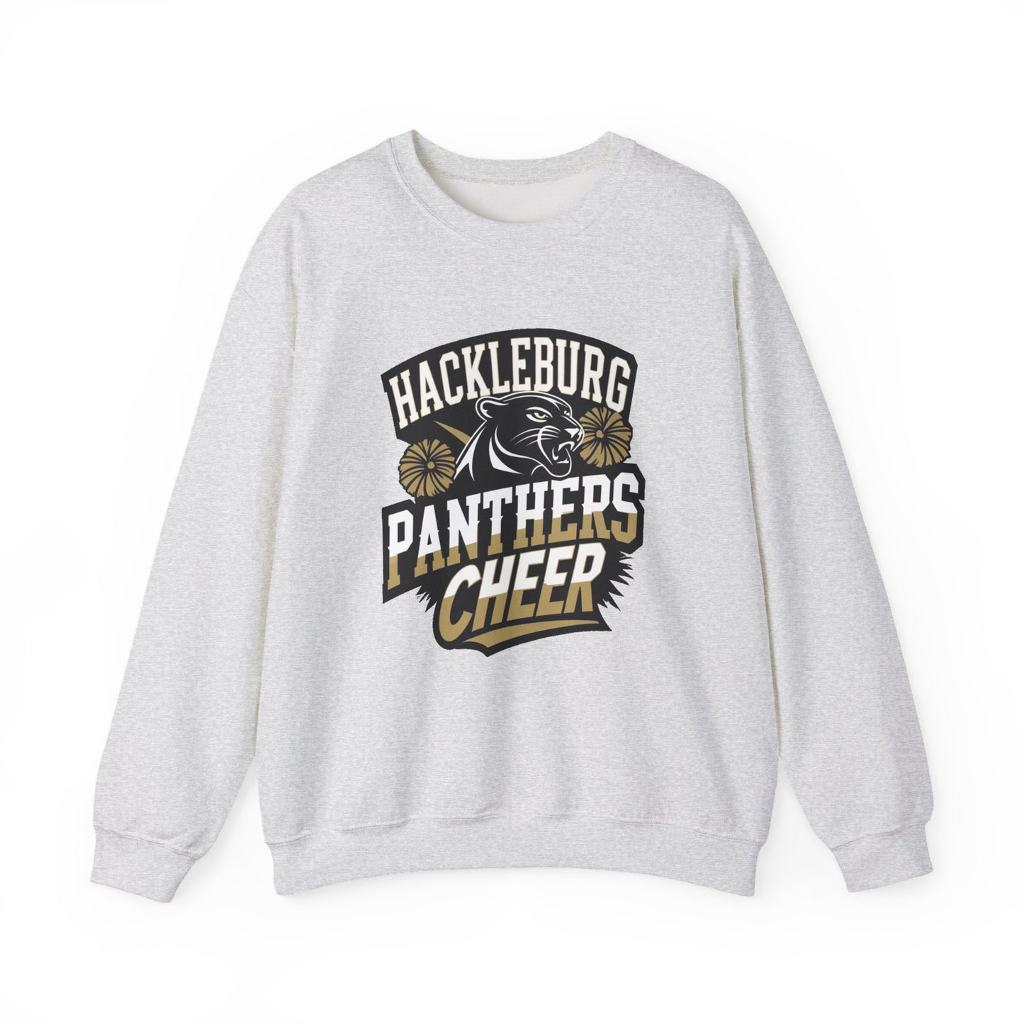Adult Crewneck Sweatshirt \ Hackleburg Panthers Cheer \ HPC1