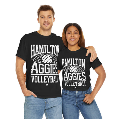 Adult Tee \ Hamilton Aggies Volleyball \ HAV2