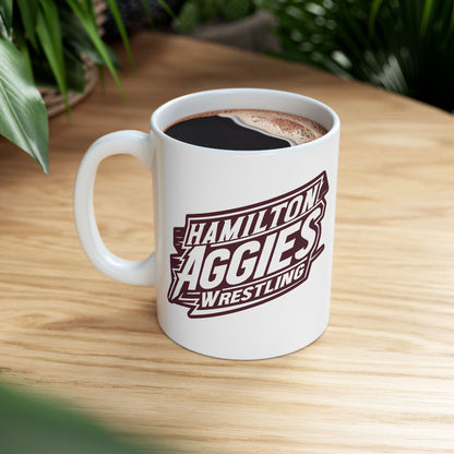 Coffee Cup \ Hamilton Aggies Wrestling \ HAW1