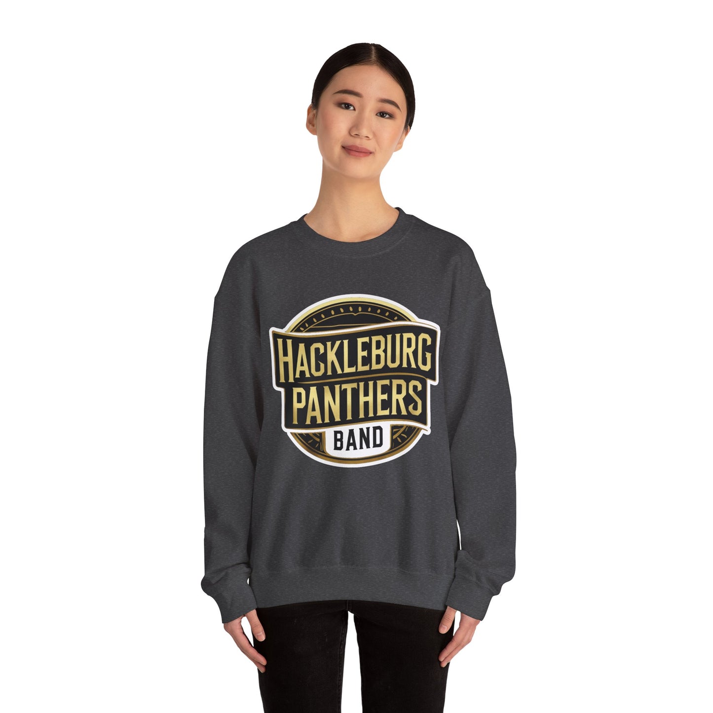 Adult Crewneck Sweatshirt \ Hackleburg Panthers Band \ HPB2