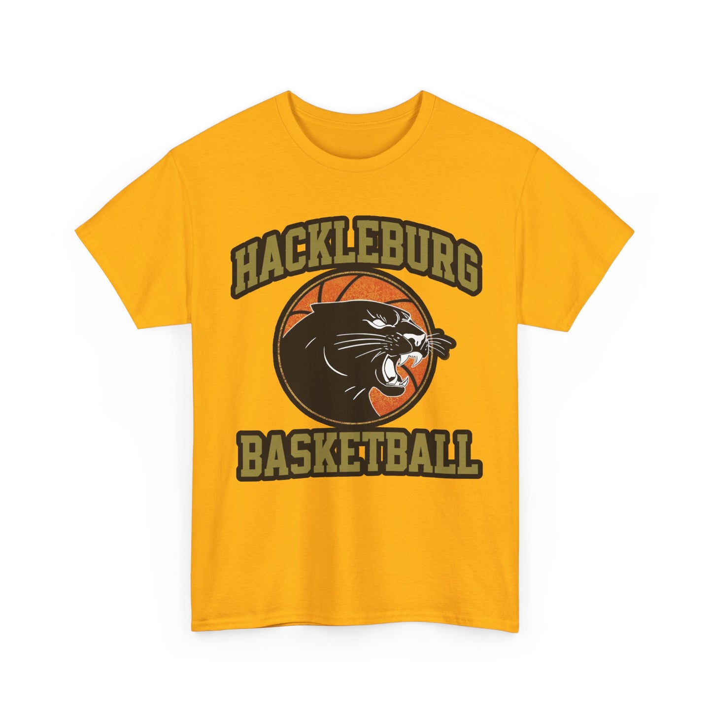 Adult Tee \ Hackleburg Panther Basketball \ HPBK1