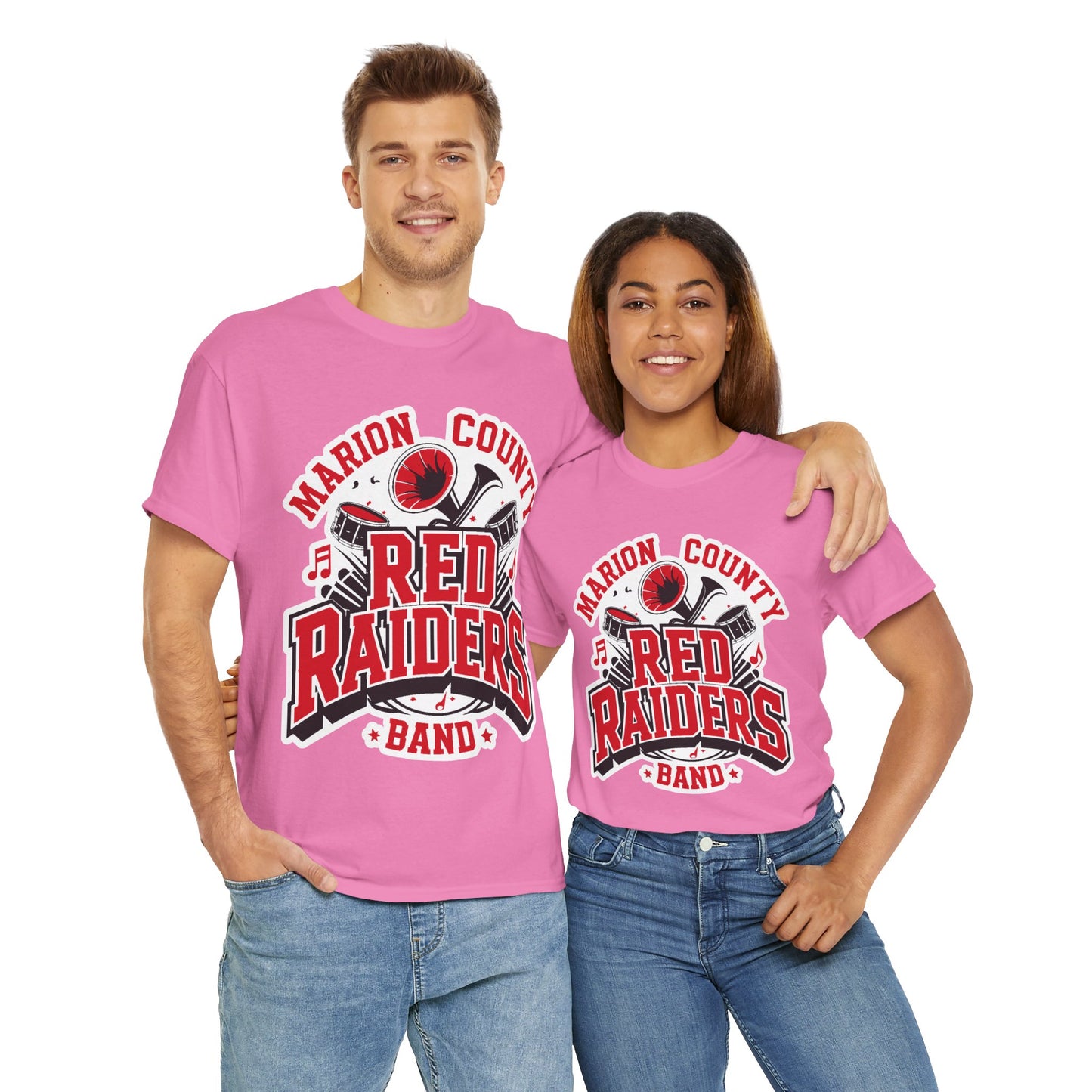 Adult Tee \ Marion County Red Raiders Band \ MCB2