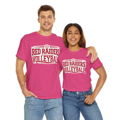 Adult Tee \ Marion County Red Raiders Volleyball \ MCV2