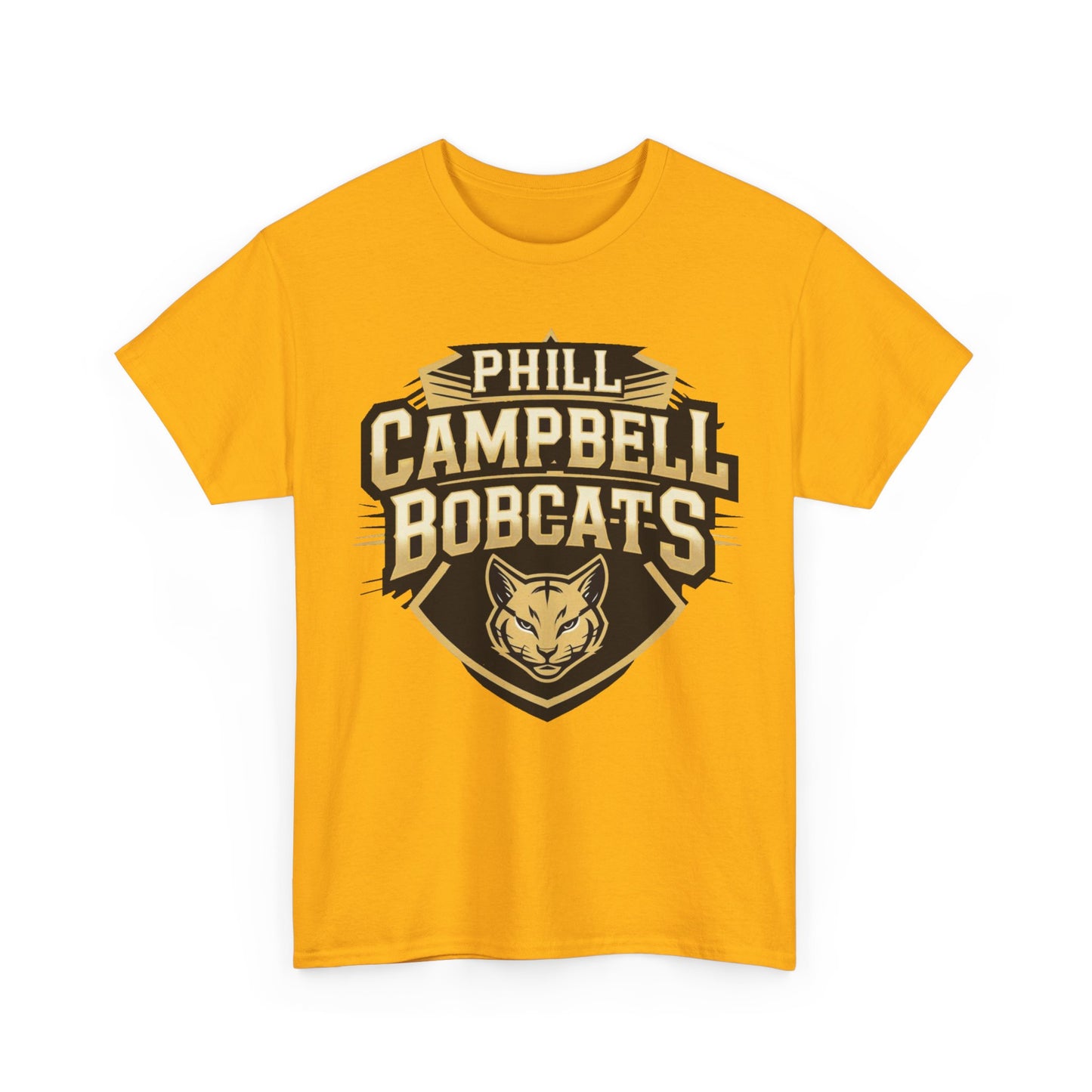 Adult Tee \ Phill Campbell Bobcats \ PCB1