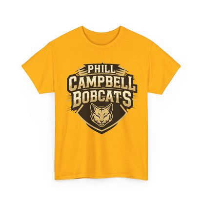 Adult Tee \ Phill Campbell Bobcats \ PCB1