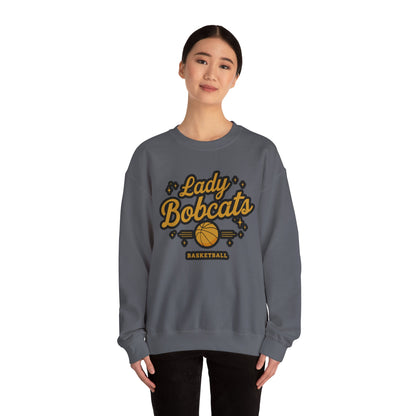 Adult Crewneck Sweatshirt \ Phil Campbell Bobcats Basketball \ PCBBKG2