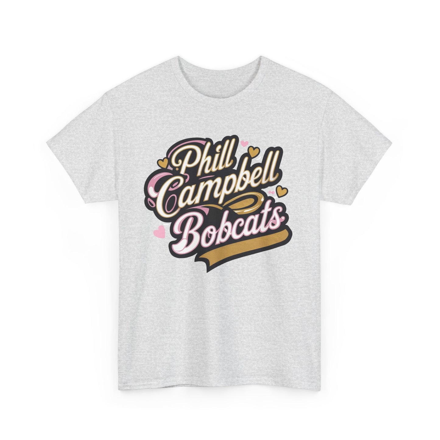 Adult Tee \ Phill Campbell Bobcats \ PCBG1