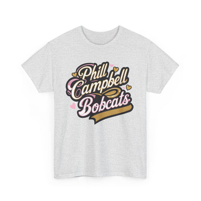 Adult Tee \ Phill Campbell Bobcats \ PCBG1